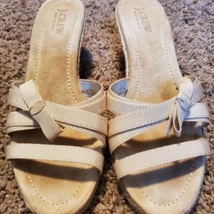 J.Crew Estella Grosgrain Espadrilles